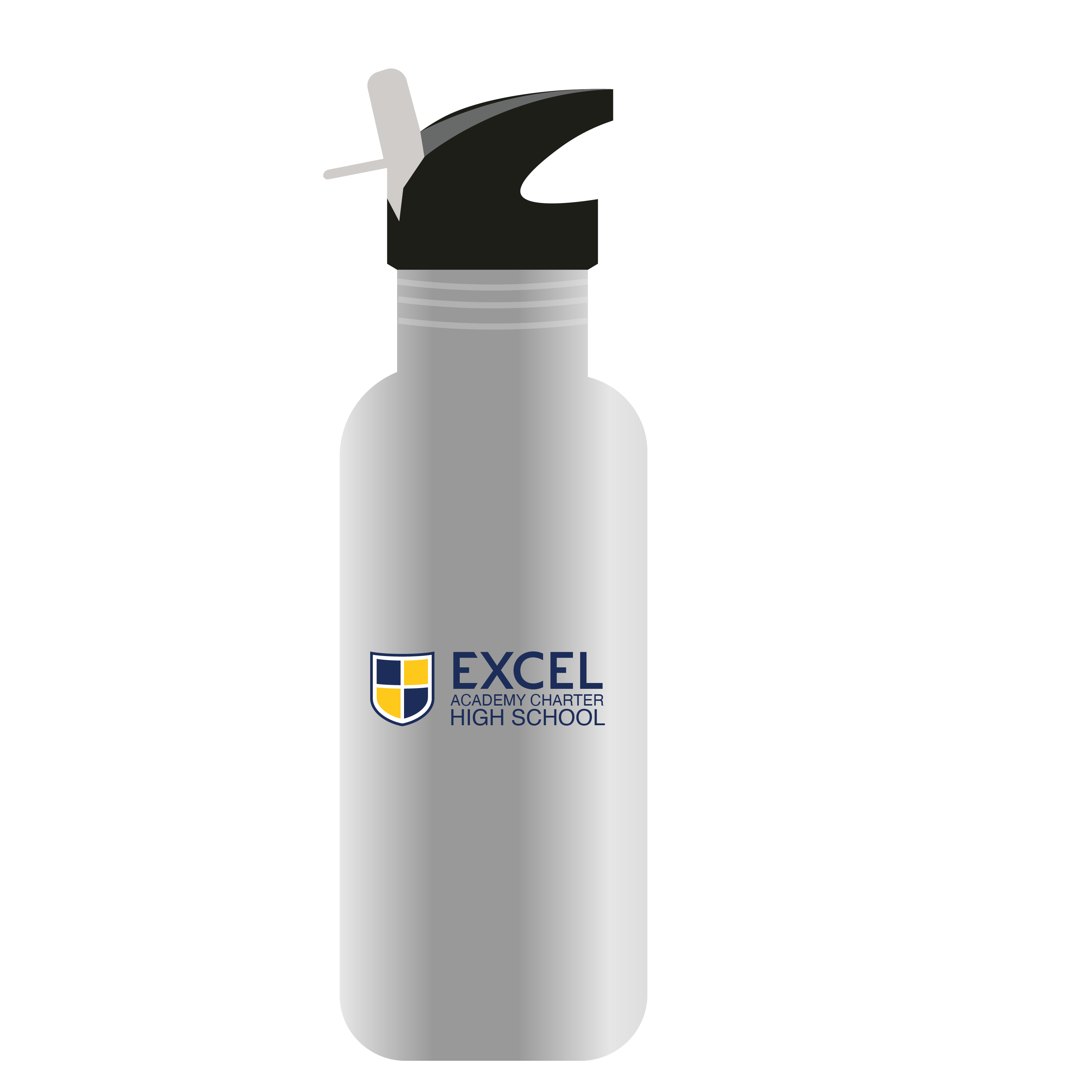 Excel Academy Charter High School STAINLESS STEEL WATER BOTTLE STEM/STRAW TOP